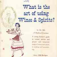 Millburn Liquor Shop: What is the Art of Using Wines & Spirits Brochure, 1953