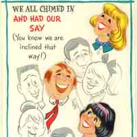 Faddis: Robert Faddis Retirement Cards, 1961