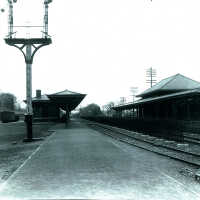 Millburn Train Station, October, 1909