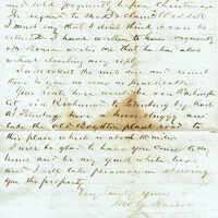          Brison Letter: David Brison's Claim to Goose Ponds Lands, 1878 picture number 2
   