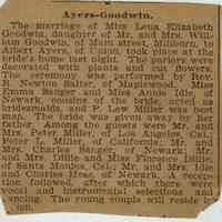          Flanagan: Wedding Announcements for Annie Welch, Lena Elizabeth Goodwin, Julius Wittkop, c. 1902-4 picture number 4
   