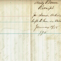          Brison: Emily Benson Receipt of Articles in Estate of Benjamin W. Benson, 1878 picture number 2
   