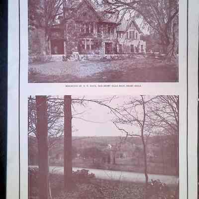 Harold W. Hack: Old Short Hills Road, View in South Mountain Reservation