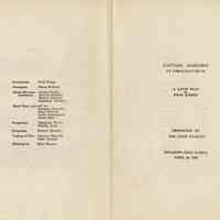 Millburn High School Latin Play Program, 1935