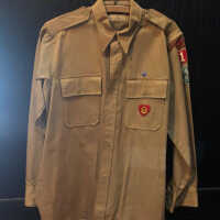Uniform: Brown Scout Jacket with Two Accompanying Letters