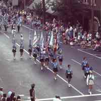          July 4: Marching Bands and Twirlers in American Bicentennial Parade, 1976 picture number 4
   
