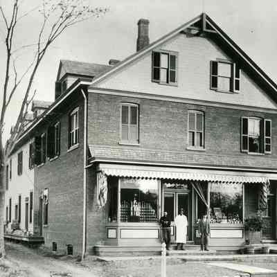Gentzel's Market: William Gentzel's Market, Spring Street & Millburn Avenue, 1897