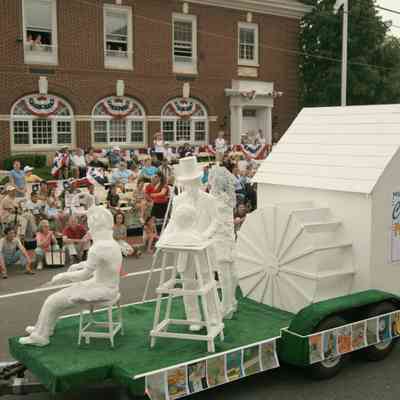 Sesquicentennial Parade: Millburn High School Float, 2007