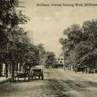 Millburn Avenue: Millburn Avenue Looking West, 1913 & 1914