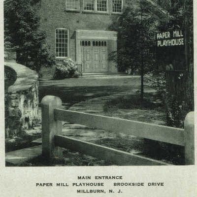 Paper Mill Playhouse Main Entrance, Brookside Drive