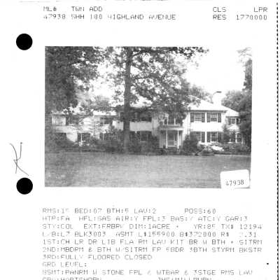 180 HIGHLAND AVENUE