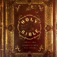 White Oak Ridge Chapel Bible, 1858