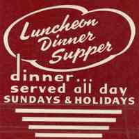          Mario's: Mario's Restaurant Matchbook Cover picture number 2
   