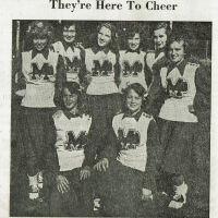 Millburn High School Cheerleaders, 1949