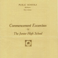          Millburn Junior High School Commencement, 1926 picture number 1
   
