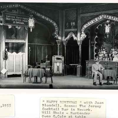 Paper Mill Playhouse Press Photo: Happy Birthday, 1955