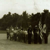 Taylor Park: Children with Guard of Honor