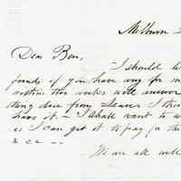          Letters regarding farm operations, 1861-2 picture number 3
   