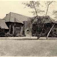          Photograph of the house from the original Woodfield Estates Brochure. There is no house number listed in the brochure. It is listed as located on Oaklawn Road, Woodfield.
   