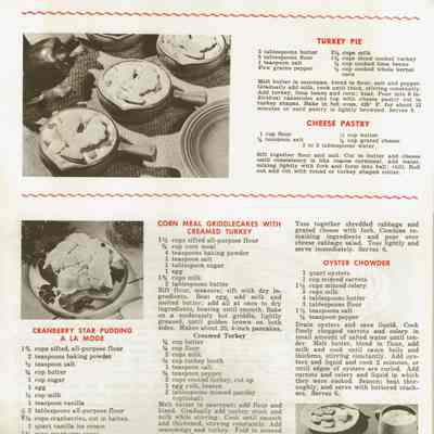 November recipe page