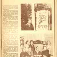          Staff of Nina Altman Realty listed are: Pauline Barth, Marilyn Brief, Vickie Levey, Nina Pomerantz, Corrine Rosen, Marilyn Schulman and Ruthellen Schulman.
   