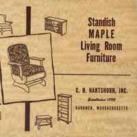 Hartshorn: C.A. Hartshorn, Inc. Standish Maple Living Room Furniture Catalog