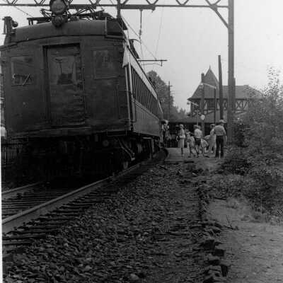 Last Run of Old Lackawanna Train Cars, 1984