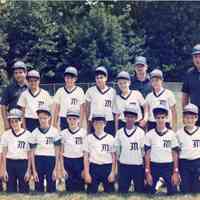 Baseball: Millburn Little League All-Star Baseball, 1986