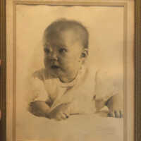 Hartshorn Family Baby Photograph, 1952