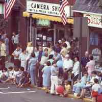          July 4: Spectators on Millburn Avenue at the American Bicentennial Parade, 1976 picture number 6
   