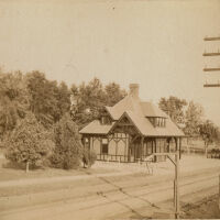 Short Hills Train Station, c. 1900