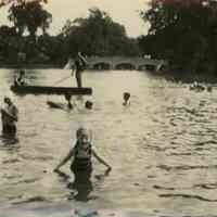          Faddis: Betty Faddis Swimming in Taylor Park, c. 1927-8 picture number 1
   