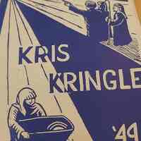 MHS Scrapbook: Kris Kringle Program, 1949