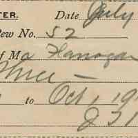          Flanagan: St. Rose Pew Rental Receipts, 1912 picture number 1
   