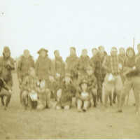 Scouts: Group of Millburn Boy Scouts in a Field, c. 1922