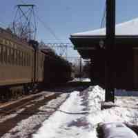 Railroad: Erie Lackawanna MU Train at Short Hills Station, 1974