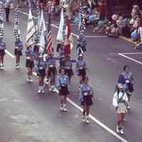          July 4: Marching Bands and Twirlers in American Bicentennial Parade, 1976 picture number 5
   