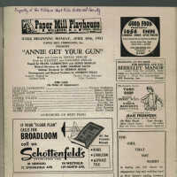          Annie Get Your Gun, 1951, Paper Mill Playhouse Program picture number 2
   