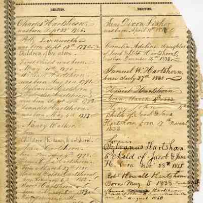 High Resolution image with Stewart Hartshorn's middle name crossed out.