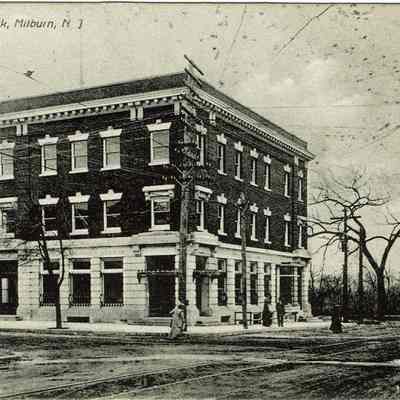 Bank: First National Bank of Millburn, 1909