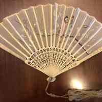 Fan, Embroidered Asian