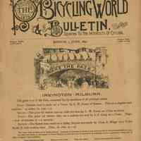 Irvington-Millburn Road Race: Bicycling World Bulletin, 1891