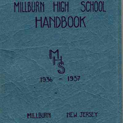 Millburn High School: Handbook, 1936-7