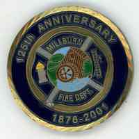          Fire Department: Commemorative 125th Anniversary & Bell Dedication Coin, 2002 picture number 2
   