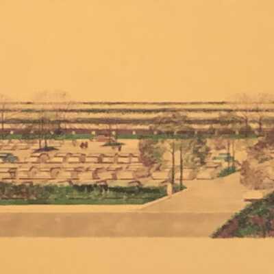 Short Hills Mall Architectural Rendering, May 3, 1976