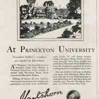 Hartshorn: Hartshorn Roller Shades at Princeton University Advertisement