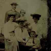 Snow: Tintype Snow Family Portrait