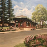 Short Hills Train Station by Marilyn White