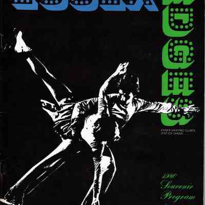 Essex Edges Ice Skating Club Program, 1980