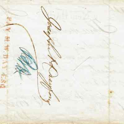 Promissory Note August 5, 1862 from Condit to Joseph A. Dreyfus (front)